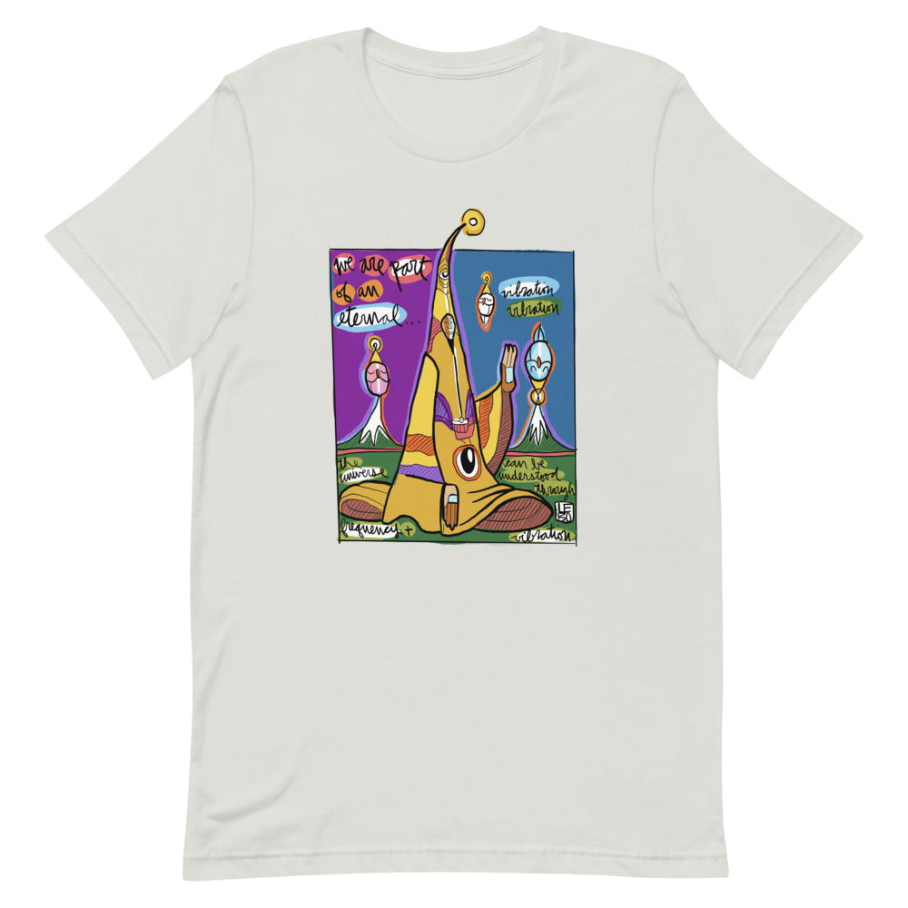 We are Part of an Eternal Vibration - Lebo Short-Sleeve Unisex T-Shirt